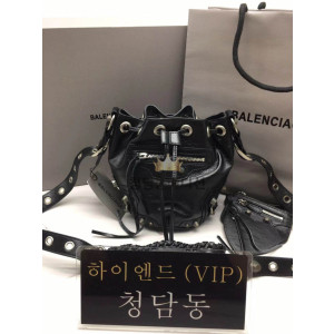 발렌시아가 르 카골 버킷백 XS