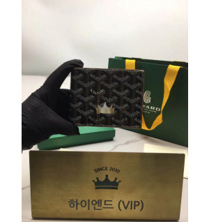 고야드 빅투와르 반지갑 (컬러블랙탄(브라운))