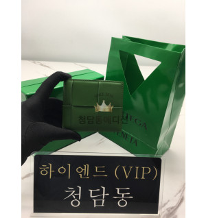 보테가베네타 인트레치아토 폴더형 반지갑 649603