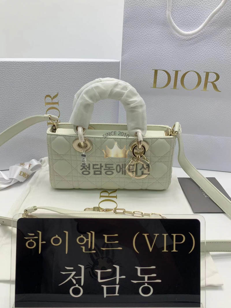 디올 CD D-JOY 까나쥬 숄더백 스몰