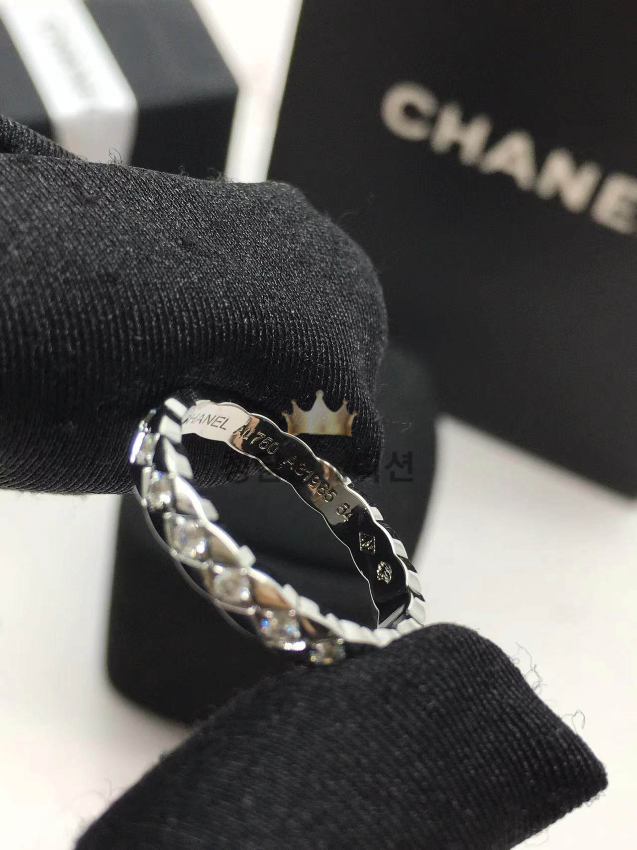 샤넬 코코크러쉬 반지 (풀보석반보석)