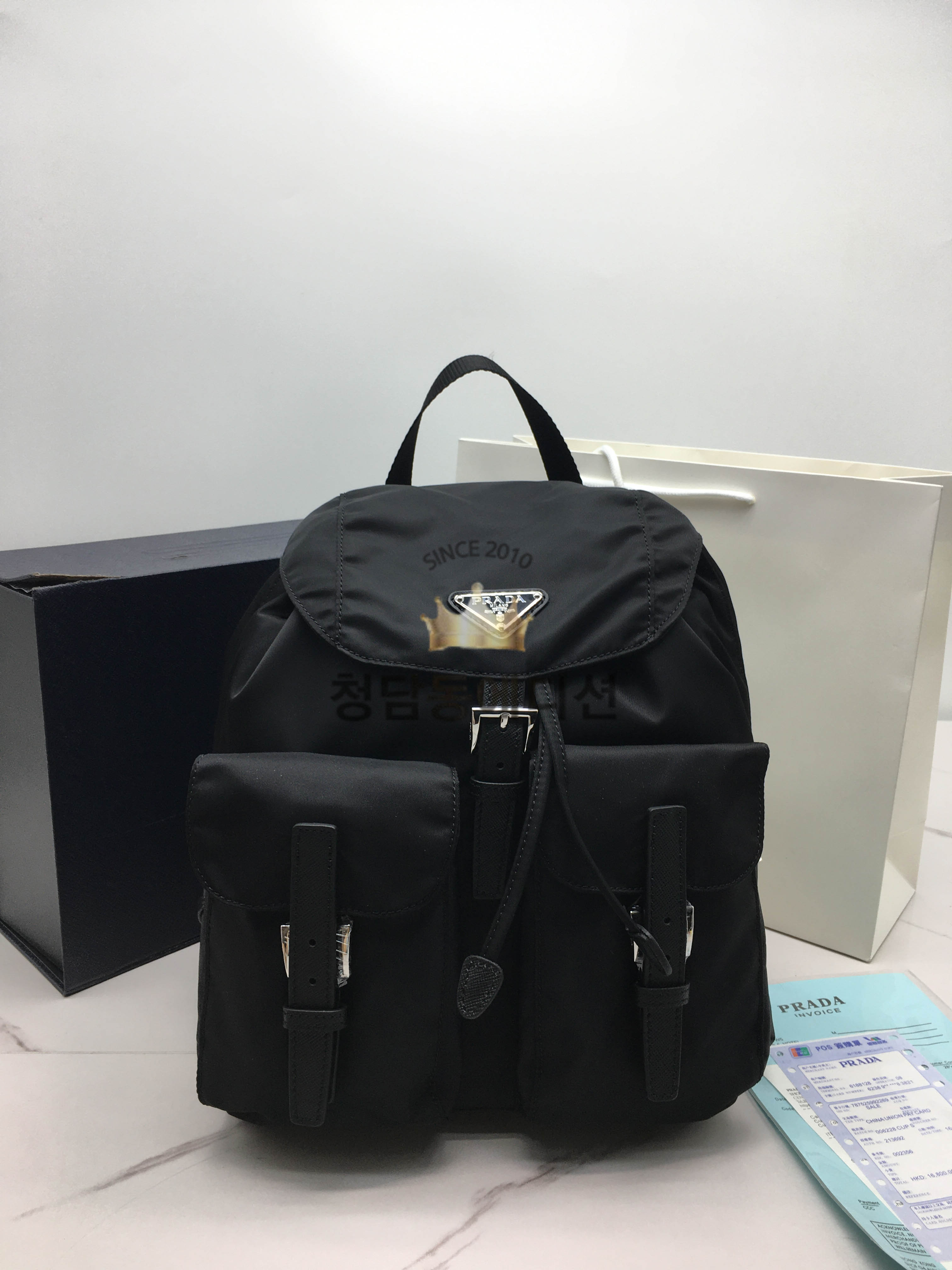 프라다 리나일론 클래식 백팩 1bz677