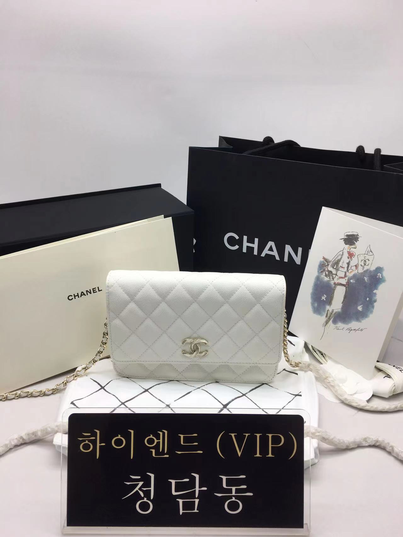 샤넬 23s 트위스트 cc로고 woc