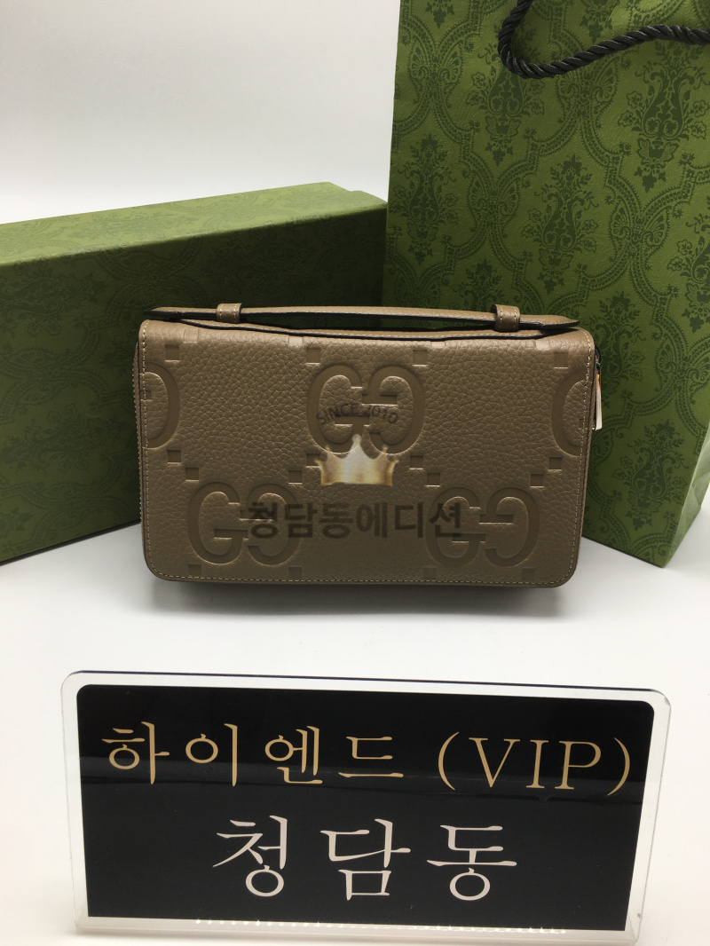 구찌 GG 블랙 점보 GG 트래블 도큐먼트 케이스 751760