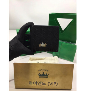 보테가베네타 인트레치아토 폴더형 반지갑 605721