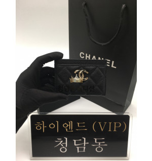 샤넬 트위스트 CC로고 카드홀더 AP3343