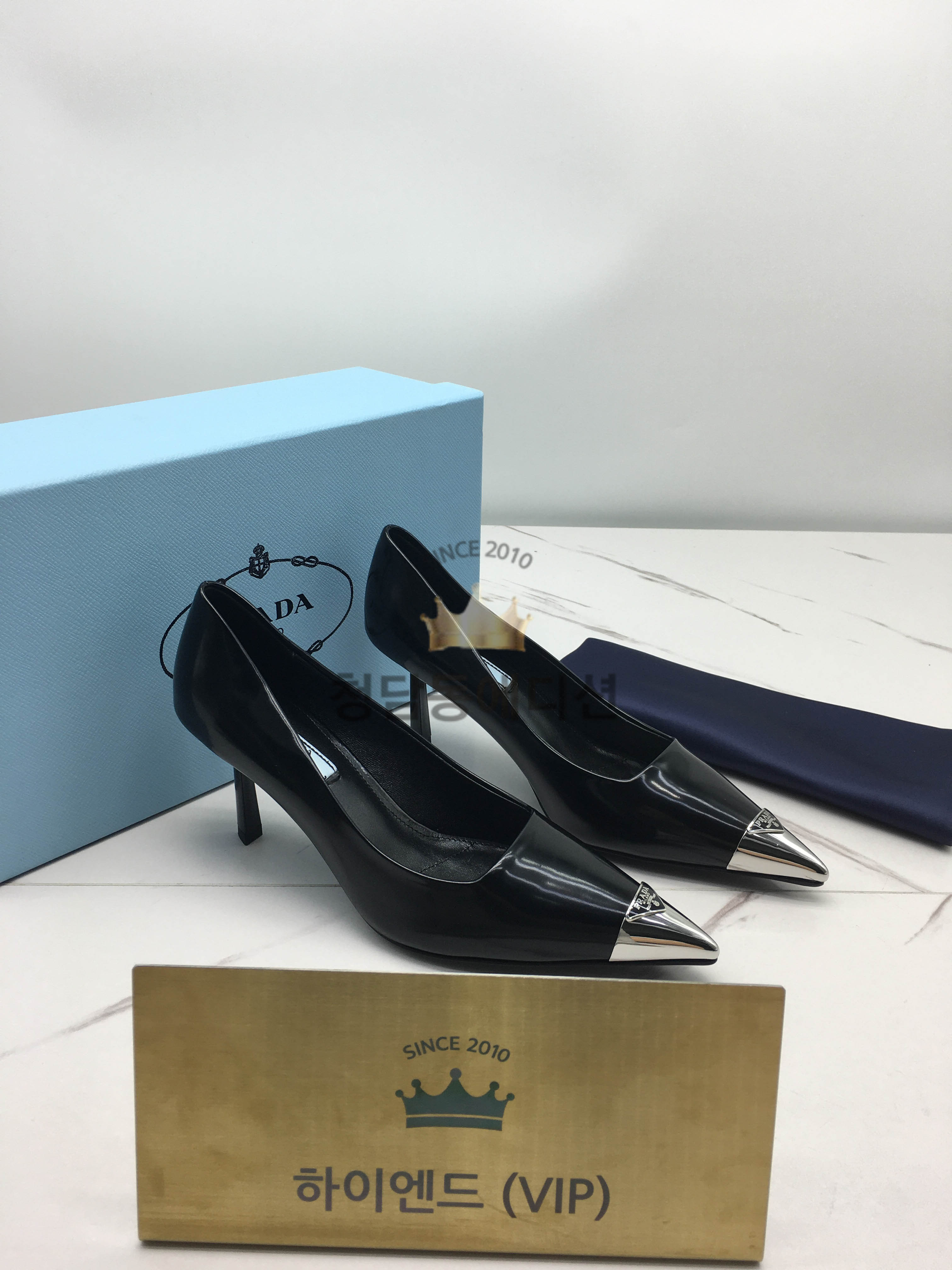 프라다 23ss prd 하이 힐 (굽 7.5cm)