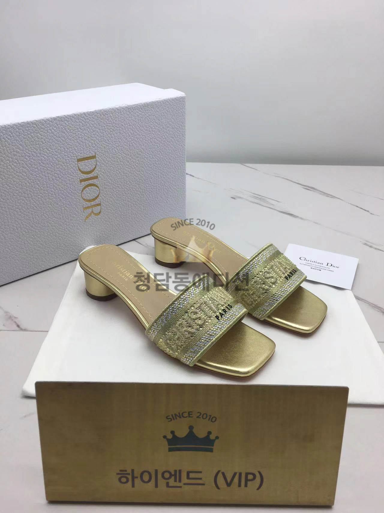 디올 23ss dior 디웨이 뮬 힐