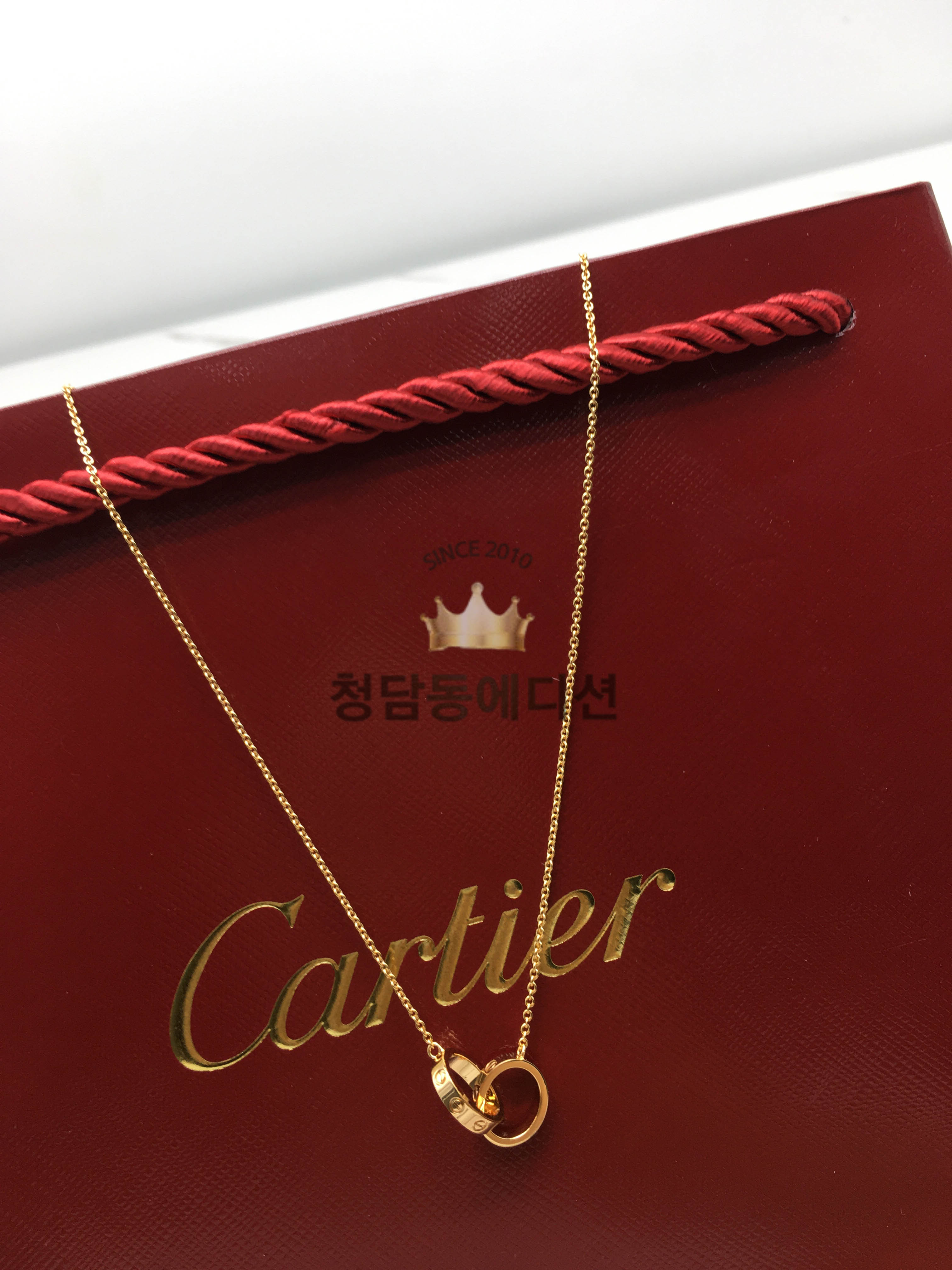 까르띠에 cartier 러브 목걸이 (3COLOR)