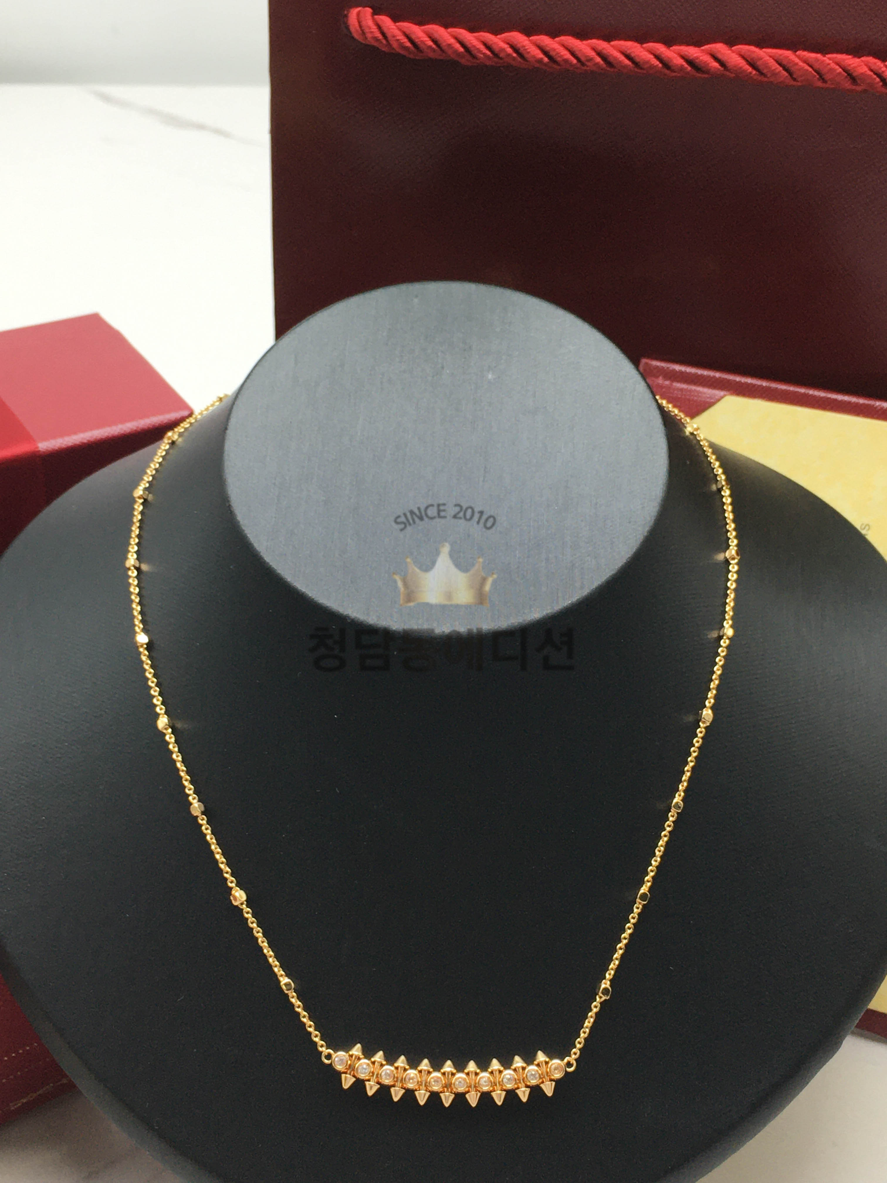 까르띠에 cartier 클래쉬드 목걸이