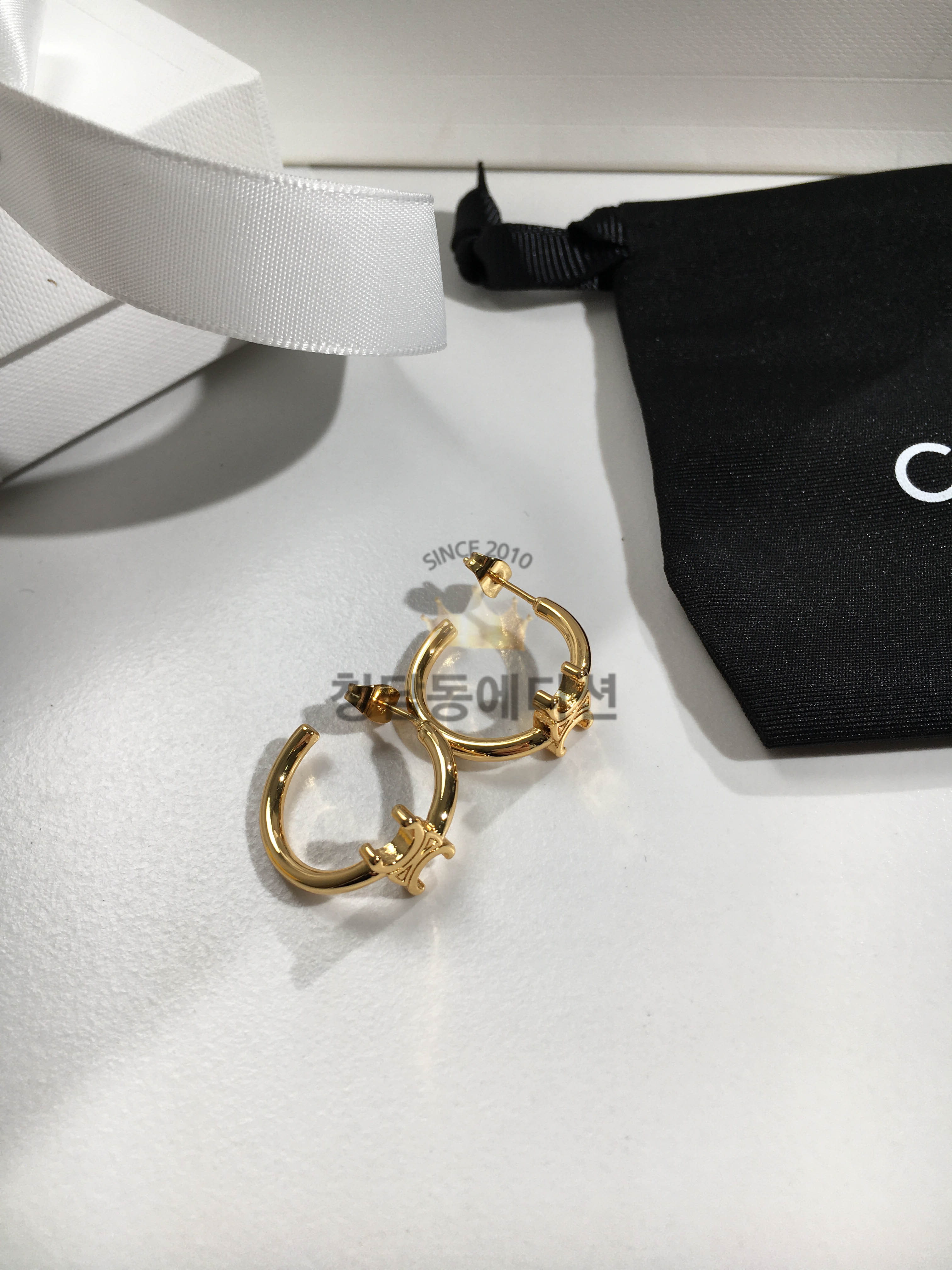 셀린느 celine 트리오페 귀걸이