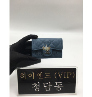 샤넬 클래식 캐비어 카드지갑