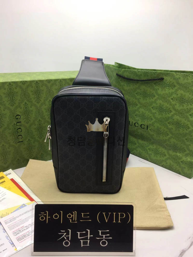 구찌 웹 스트라이프 슬링백 478325