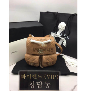 샤넬 22P 듀마 백팩 투포켓 미디움 카프스킨 캐비어 (하이엔드급)