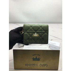 디올 까나쥬 램스킨 반지갑