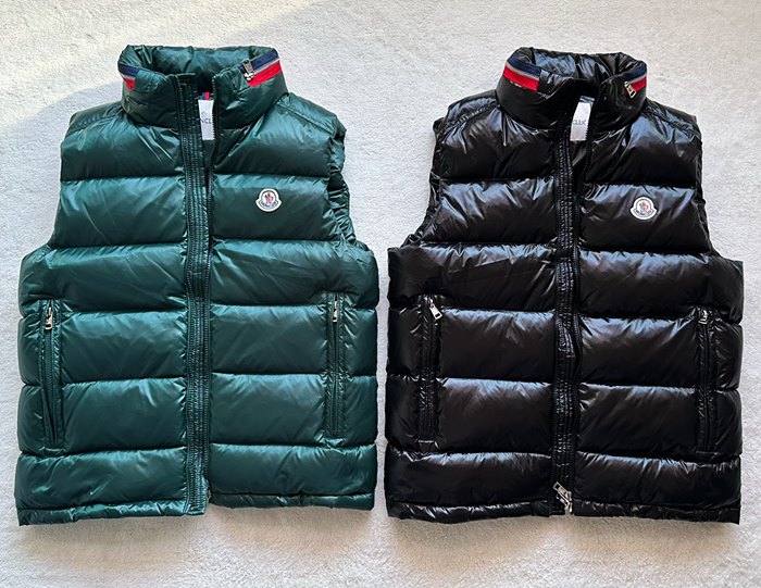 몽클레어 패딩 조끼 (남성용) (컬러 블랙, 그린)