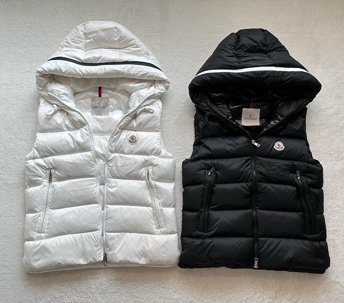 몽클레어 패딩 조끼 (남성용) (컬러 블랙, 화이트)