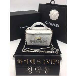 샤넬 23K 탑핸들 베니티