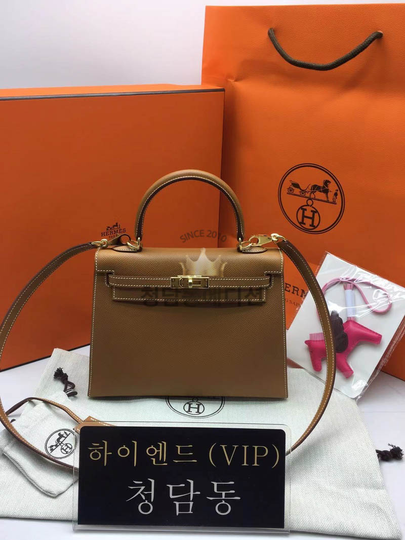 에르메스 켈리25 올수공 (가죽 토고/앱송)