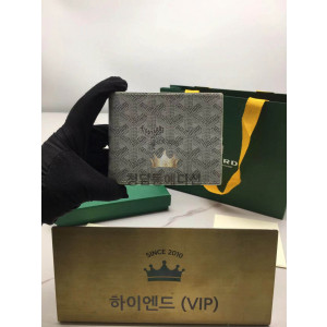 고야드 빅투와르 반지갑 (컬러 화이트)