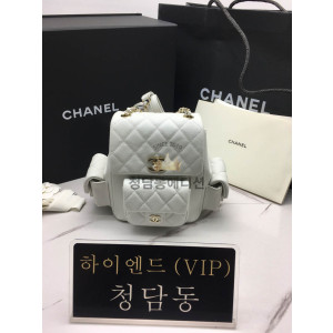 샤넬 23K 듀마 백팩 쓰리포켓 스몰 카프스킨 캐비어 (하이엔드급)