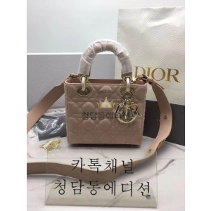 디올 램스킨 레이디백 MY ABC