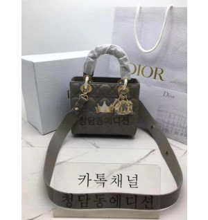 디올 램스킨 레이디백 MY ABC