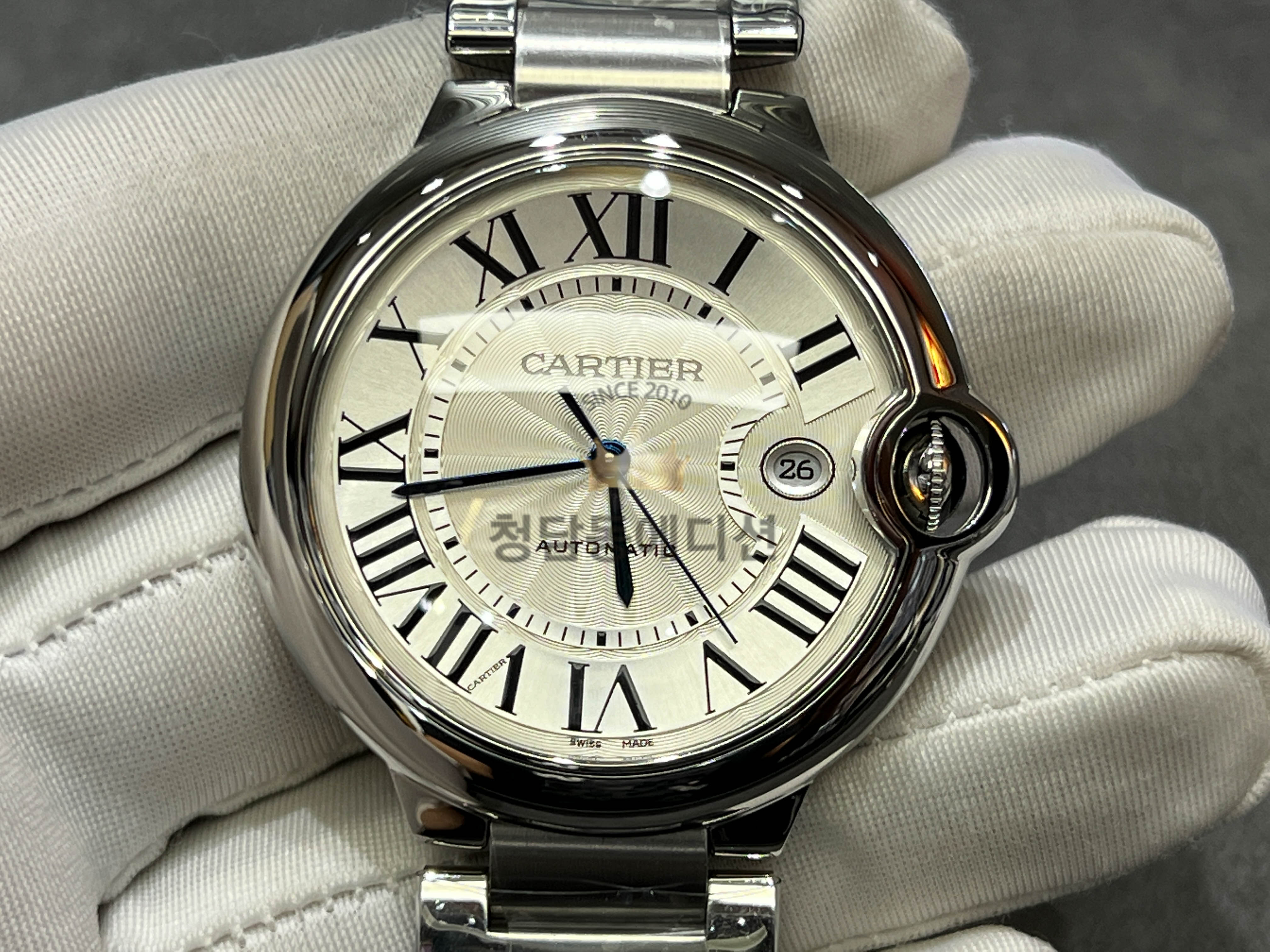 까르띠에 발롱블루 V6 42mm