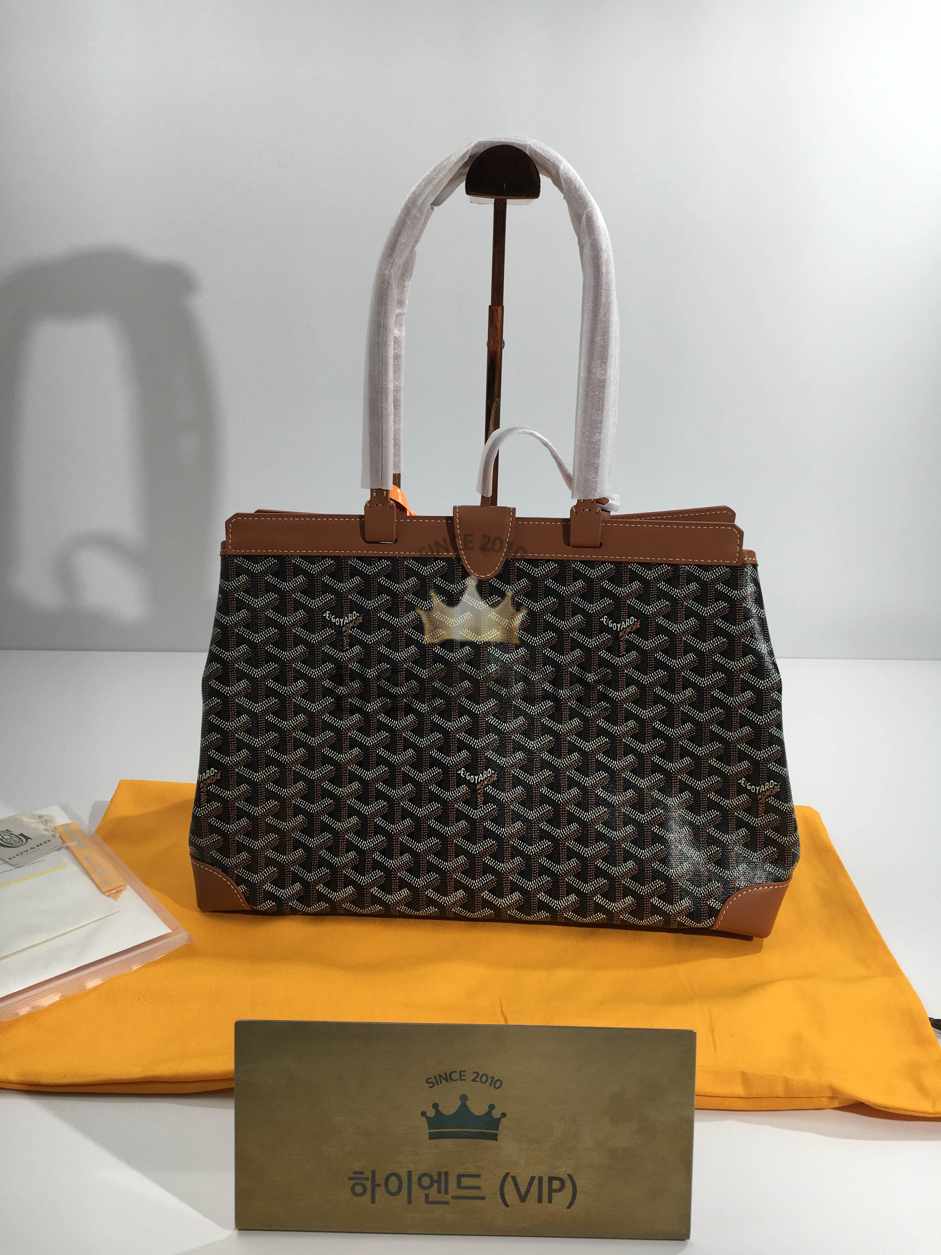 고야드 벨샤스PM 토트백 (컬러 브라운)