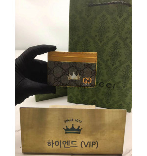 구찌 디테일 카드 케이스 768248 (컬러 옐로우)