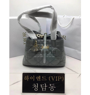 디올 뚜주흐 미디움 백 (upgrade ver.) (컬러 락 그레이)