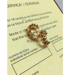 까르띠에 클래쉬 드 후프 이어링 스몰/미니 (3COLOR)