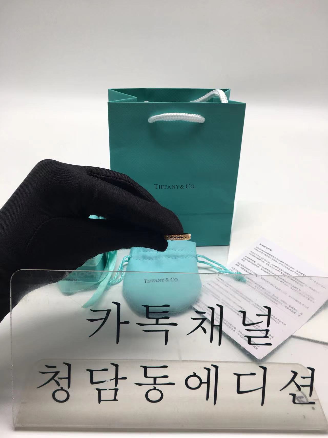 티파니앤코 T 와이어 와이드링 (2color)