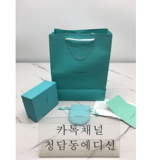 티파니 스마일 펜던트 다이몬드 세팅 (3color)