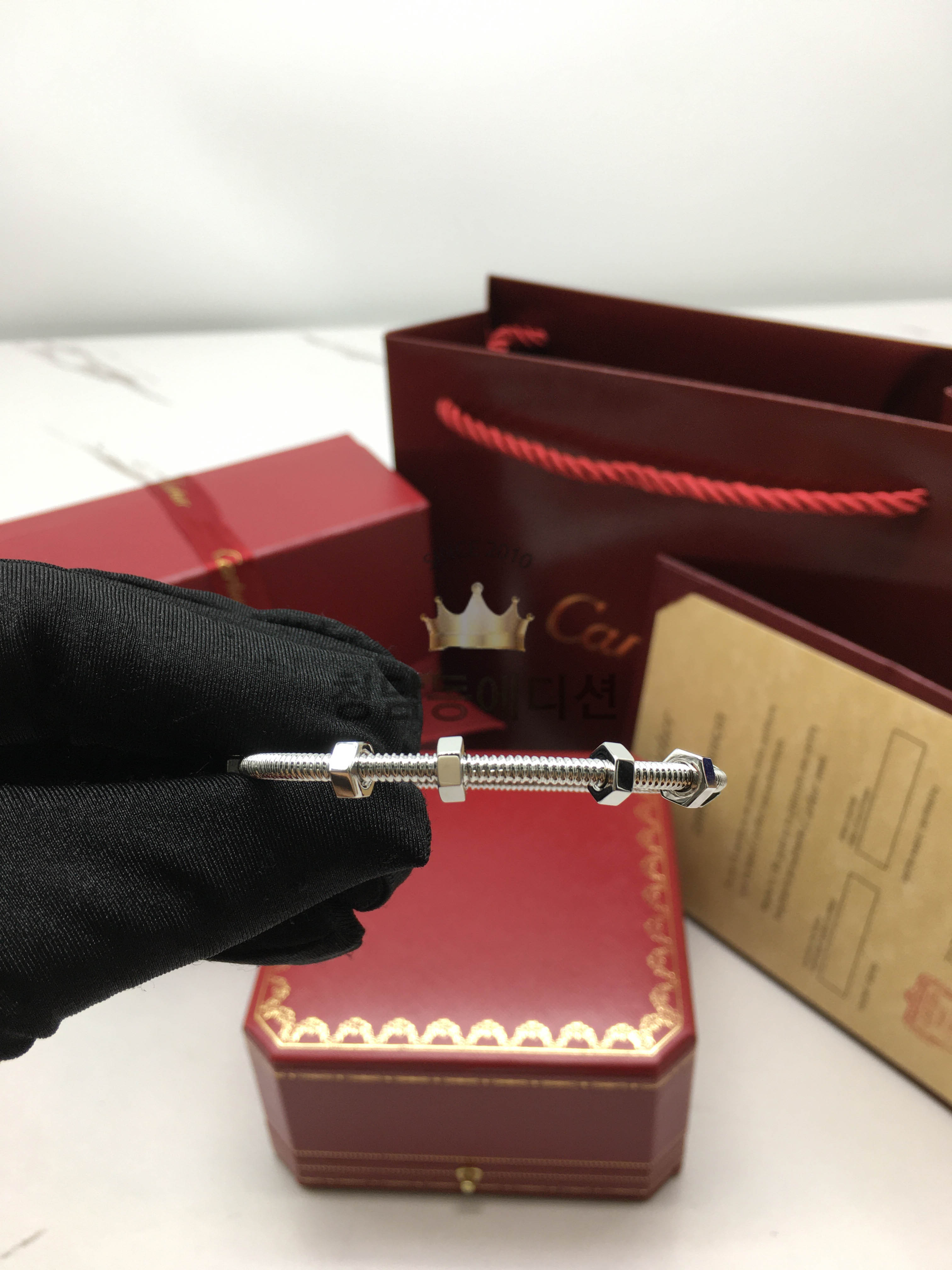 까르띠에 에크루 드 브레이슬릿 (3COLOR)) (V-gold소재)