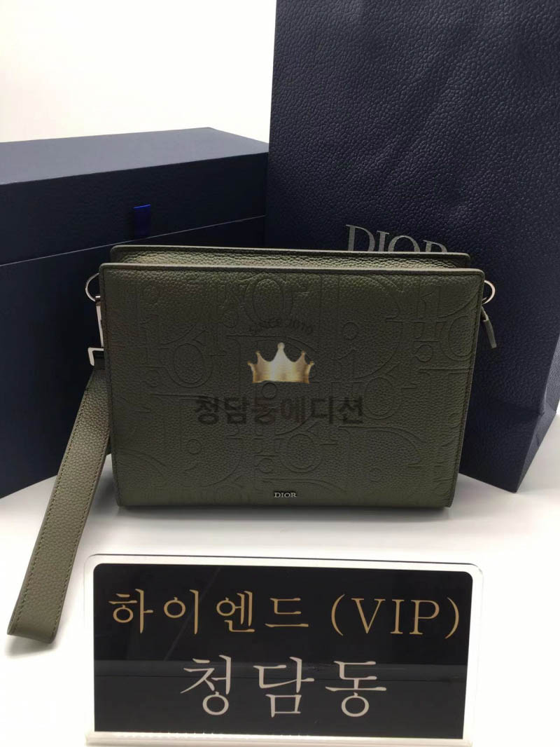 디올 트라이앵글 파우치 2ESCA483