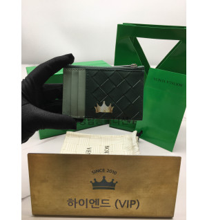 보테가 베네타 인트레치아토 지퍼 카드 케이스 755985