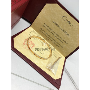 까르띠에 러브 팔찌 SM 다이아 (V-gold소재) (3COLOR)