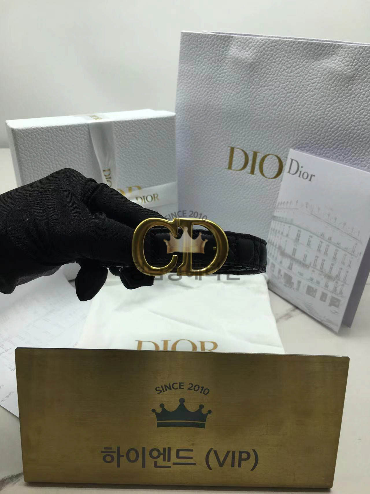 디올 벨트 2cm (upgrade ver.)