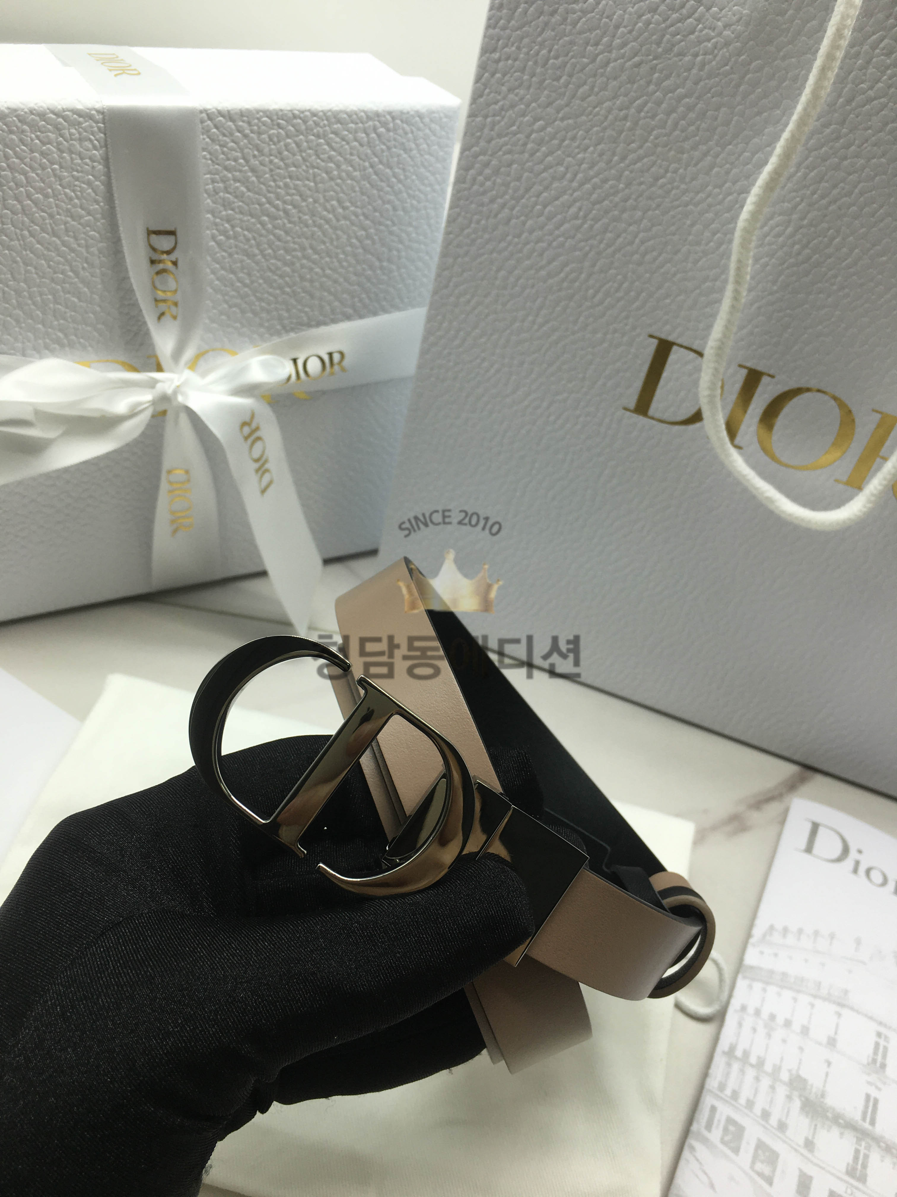 디올 벨트 2cm (upgrade ver.)