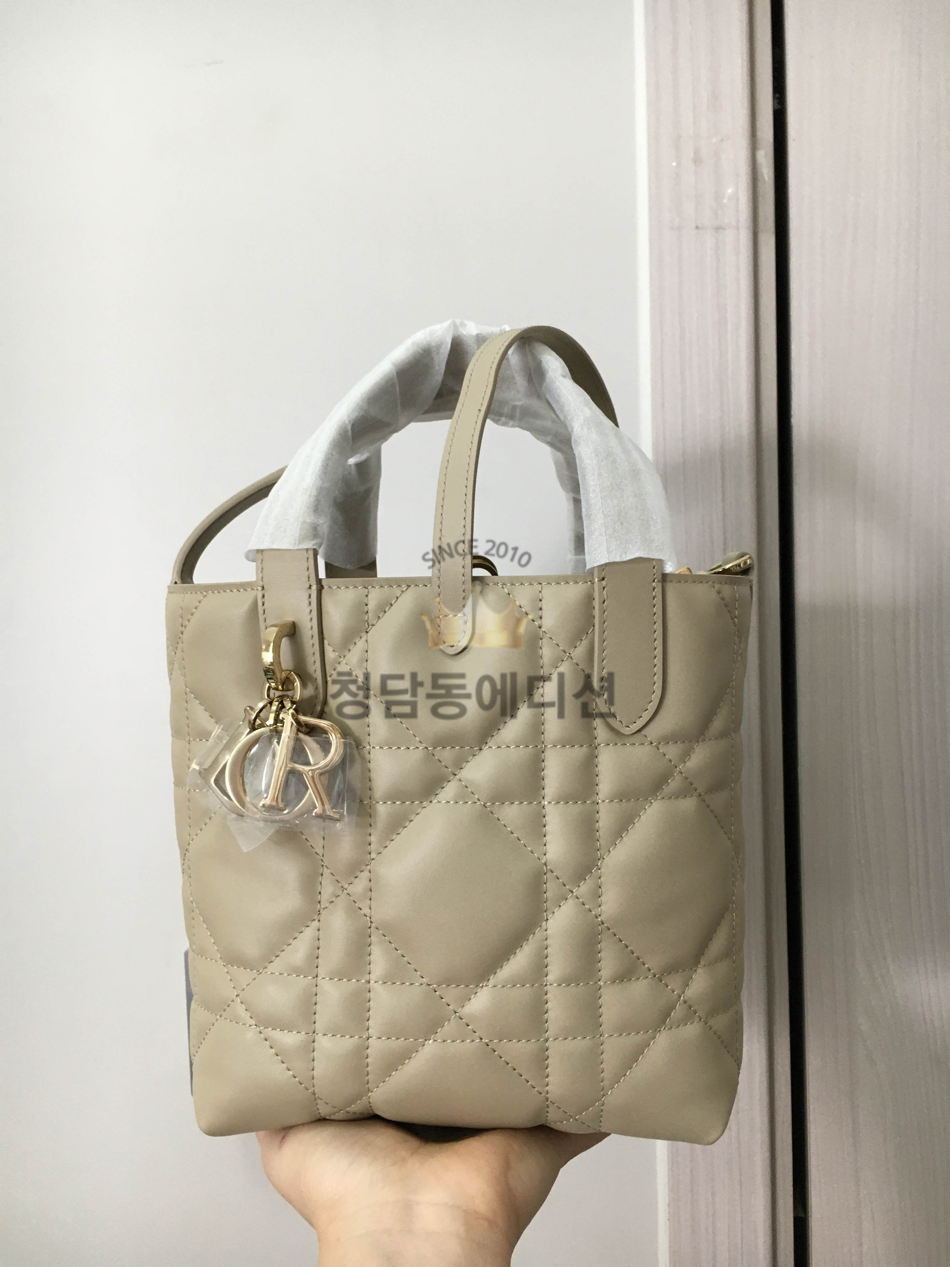 디올 뚜주흐 버티컬 스몰 토트백 숄더 크로스백 (upgrade ver.)