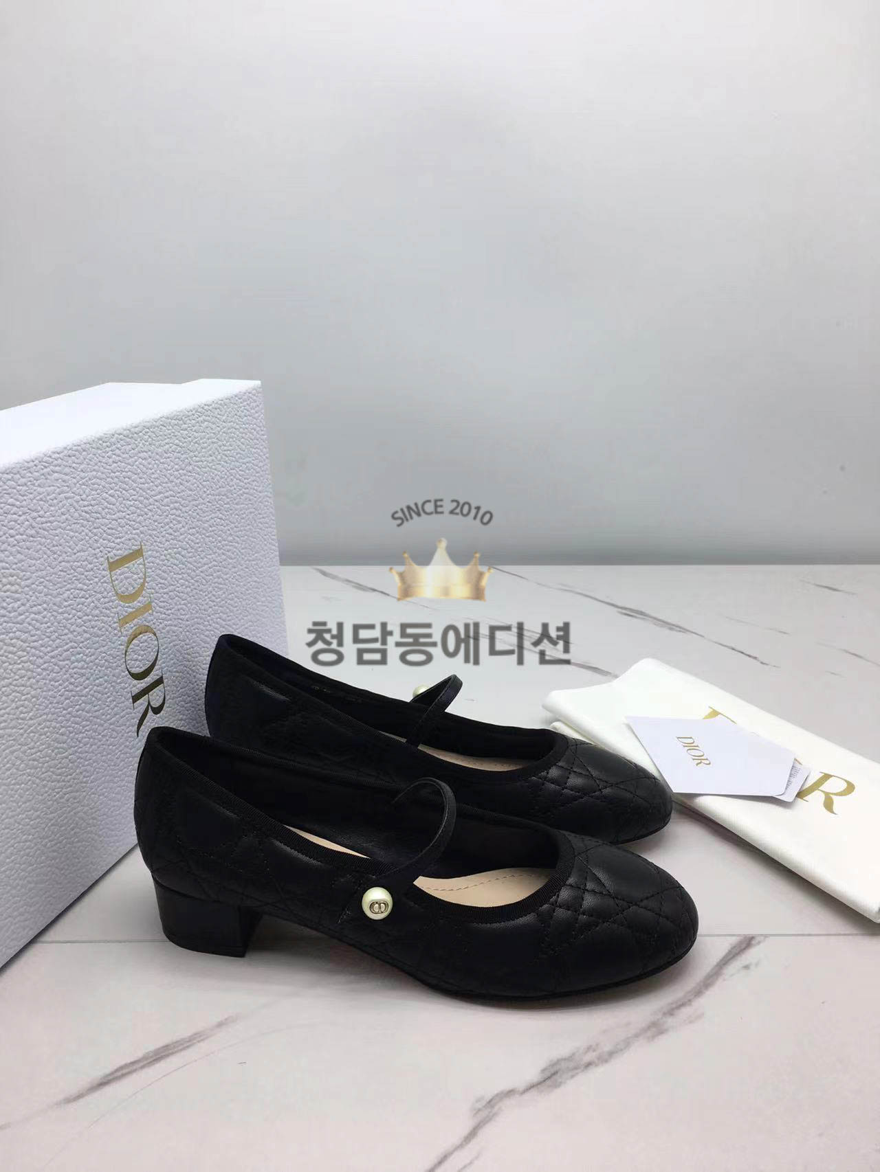 디올 까나쥬 발레리나슈즈