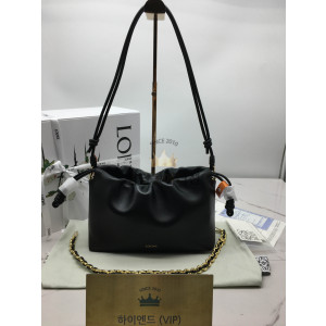 로에베 미디엄 플라멩고 펄스 (램스킨)