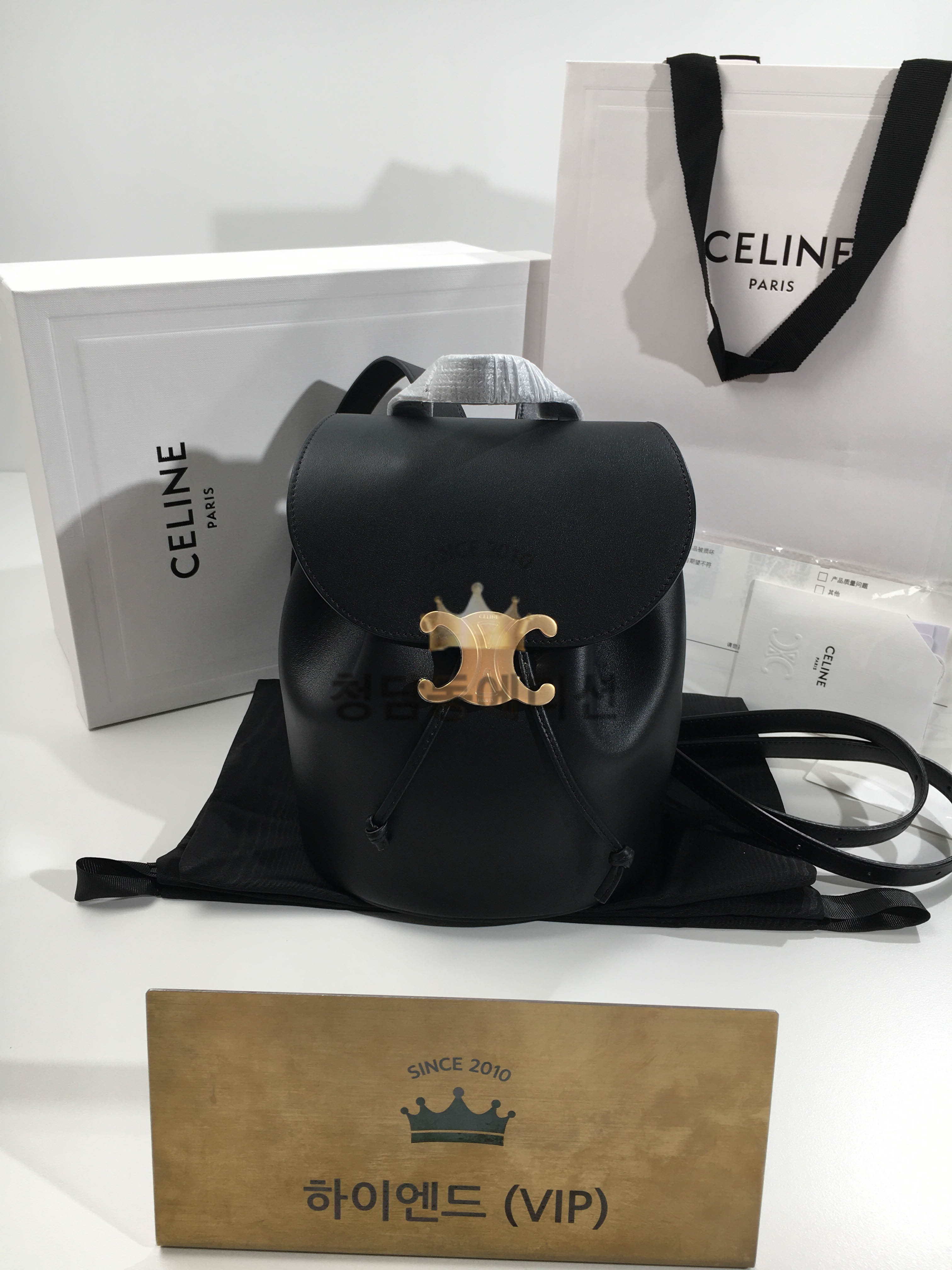 셀린느 트리오페 보니 백팩