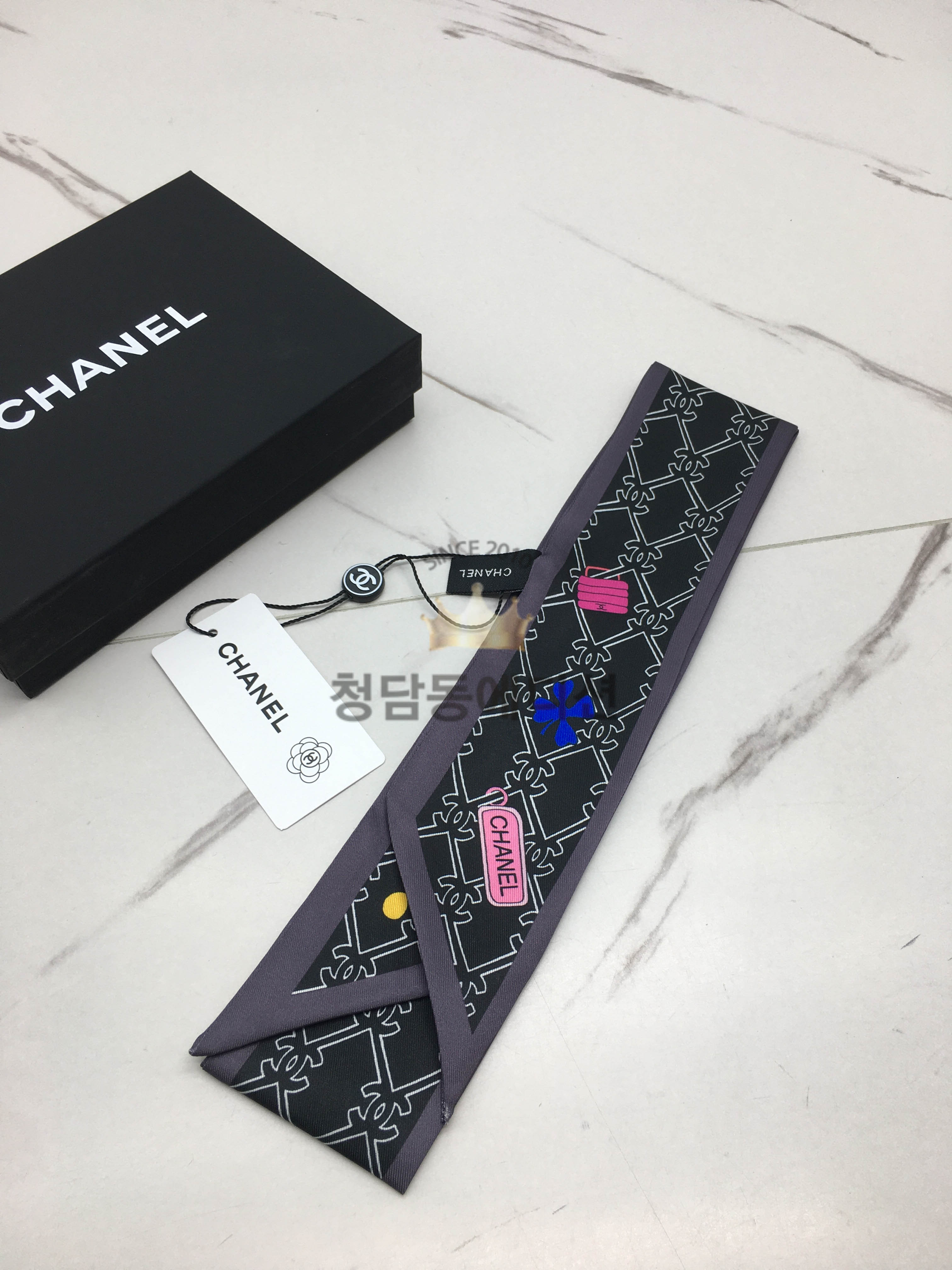 샤넬 실크 트윌리