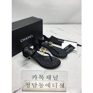 샤넬 CC로고 샌들 사이즈:230/36