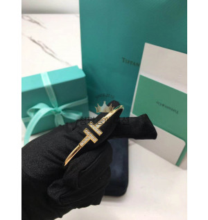 티파니 T와이어 팔찌 다이아 브레이슬릿 (컬러 로즈골드)