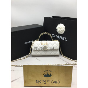 샤넬 25S 크로스 핸들 켈리 체인 백 AP3237 (2size)
