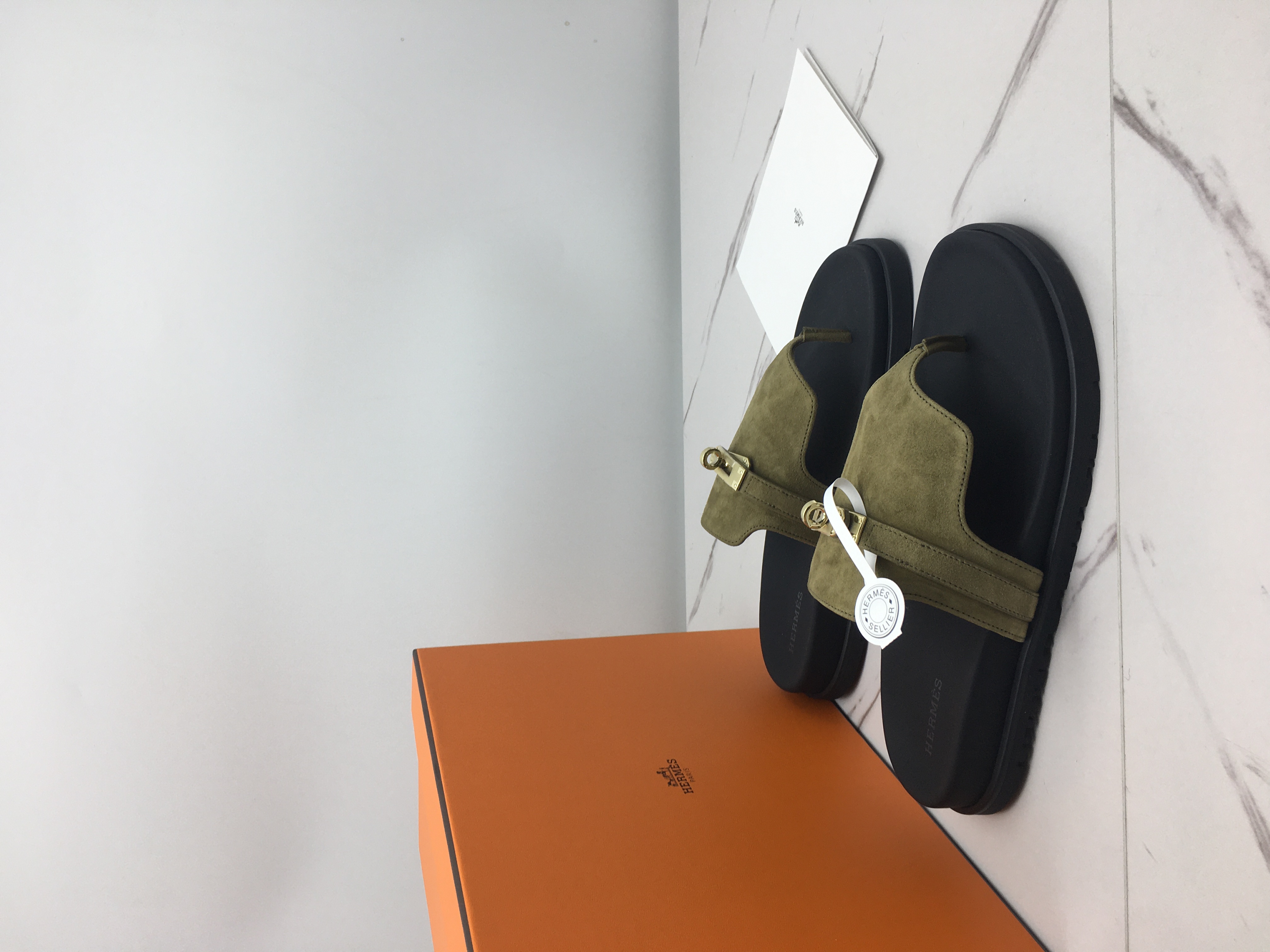 Ok(1732001888) 에르메스 엠파이어 샌들 (handmade ver.) 250~255 여성 40사이즈