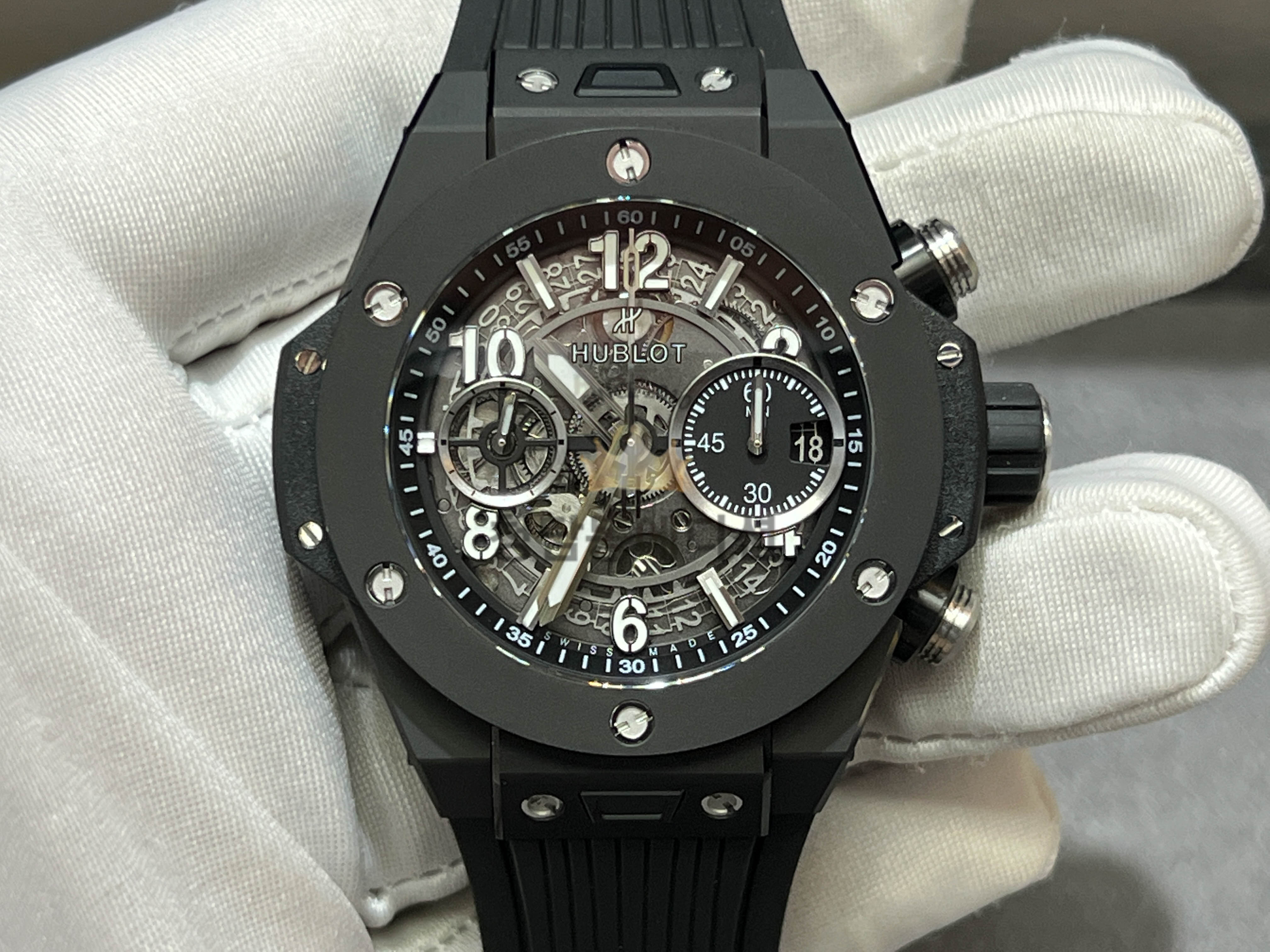 위블로 빅뱅 유니콘 크로노 그래프 42mm